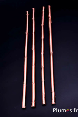 Tige de bambou - 40 cm - bronze